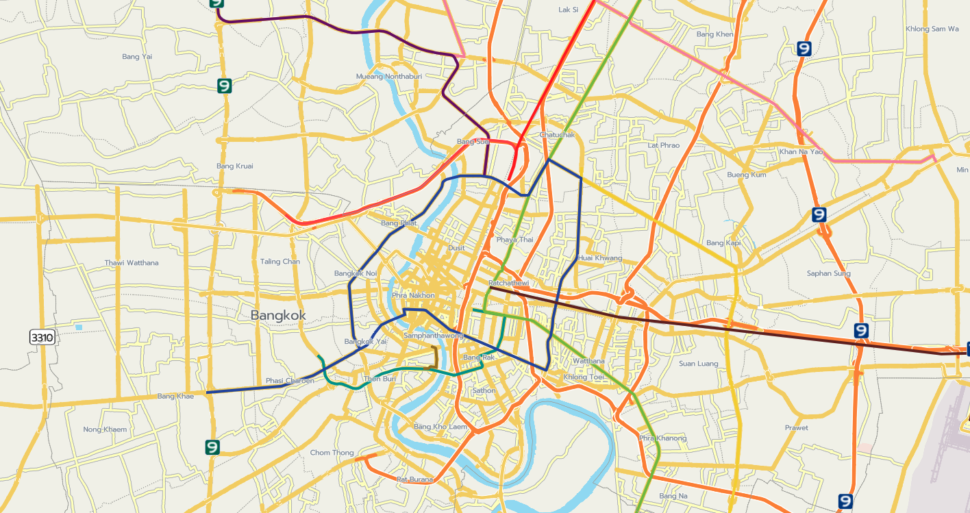 Bangkok Map